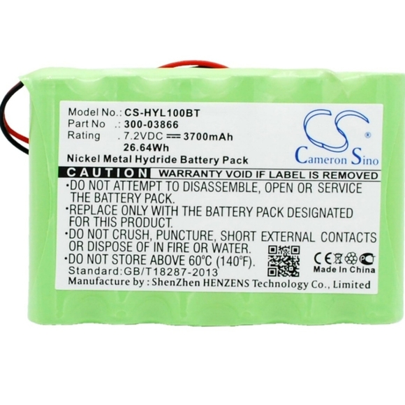 Cameron Sino 3700mAh Battery for Honeywell 300-03866, Lynx 5100, Lynx 5200, Lynx - Picture 2 of 4